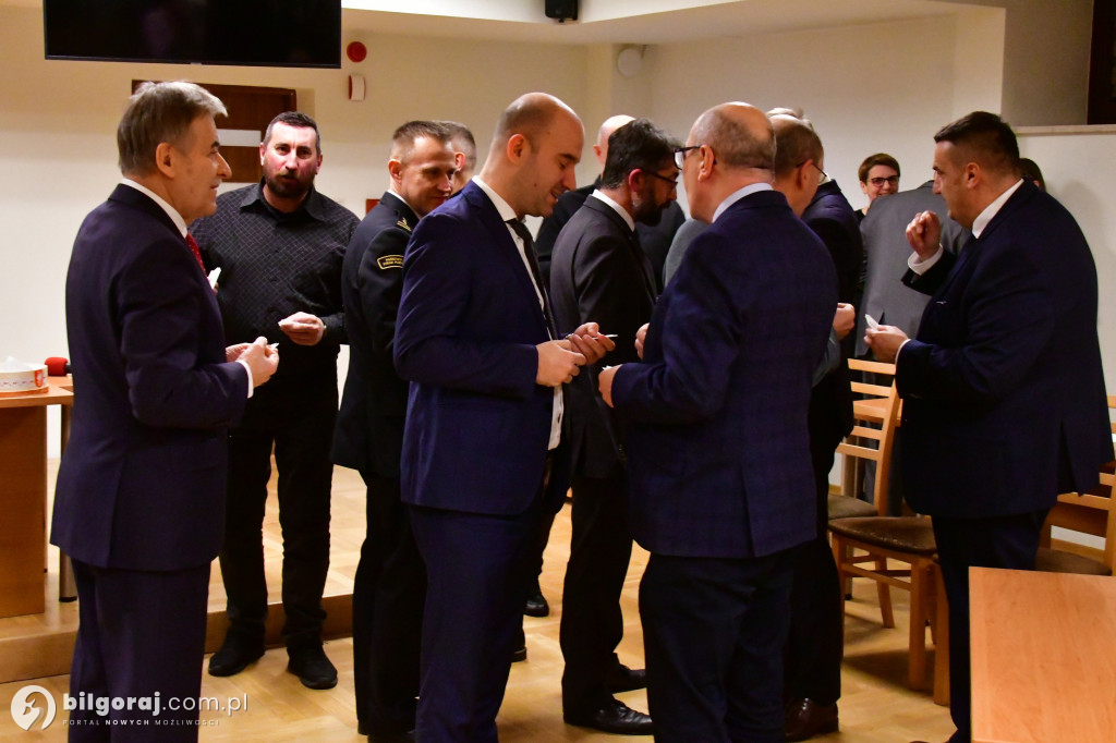 Opłatek w Radzie Miasta Biłgoraja: Wspólna modlitwa i życzenia