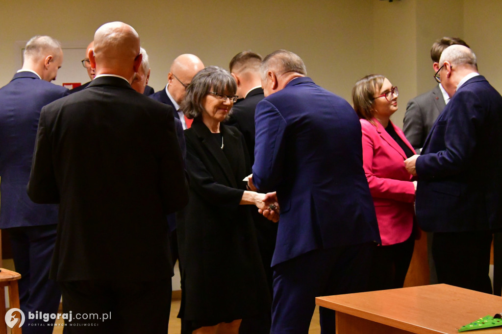 Opłatek w Radzie Miasta Biłgoraja: Wspólna modlitwa i życzenia