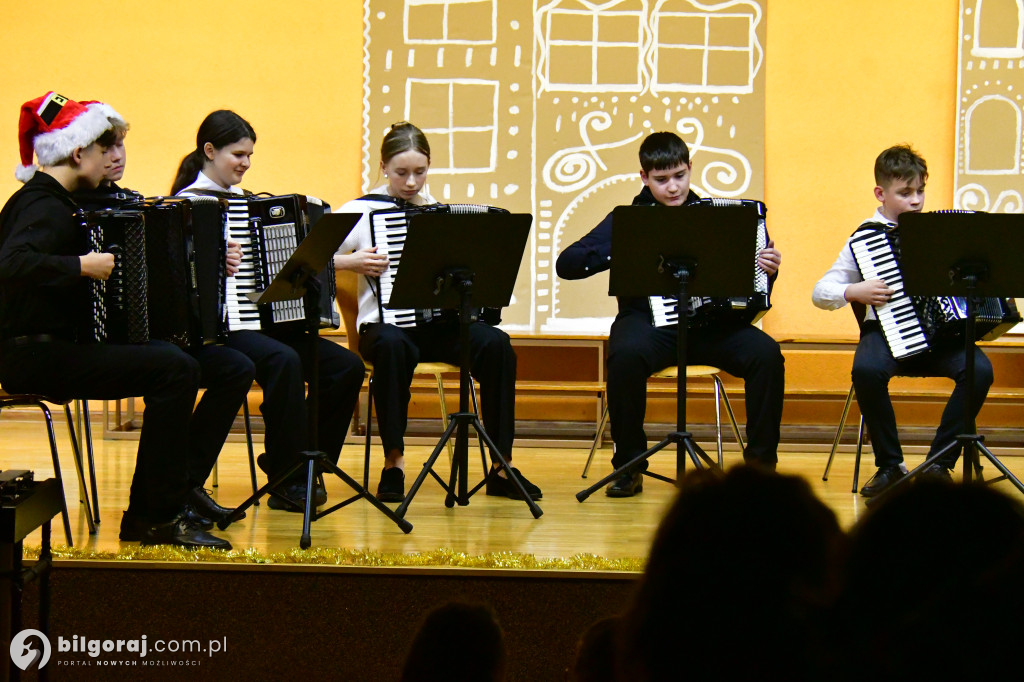 Tradycja w nowoczesnych aranżacjach. Świąteczny wieczór w PSM w Biłgoraju