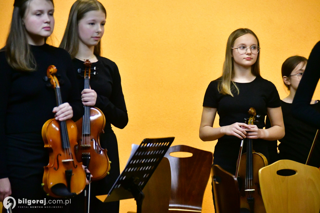 Tradycja w nowoczesnych aranżacjach. Świąteczny wieczór w PSM w Biłgoraju