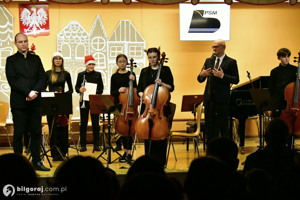 Tradycja w nowoczesnych aranżacjach. Świąteczny wieczór w PSM w Biłgoraju
