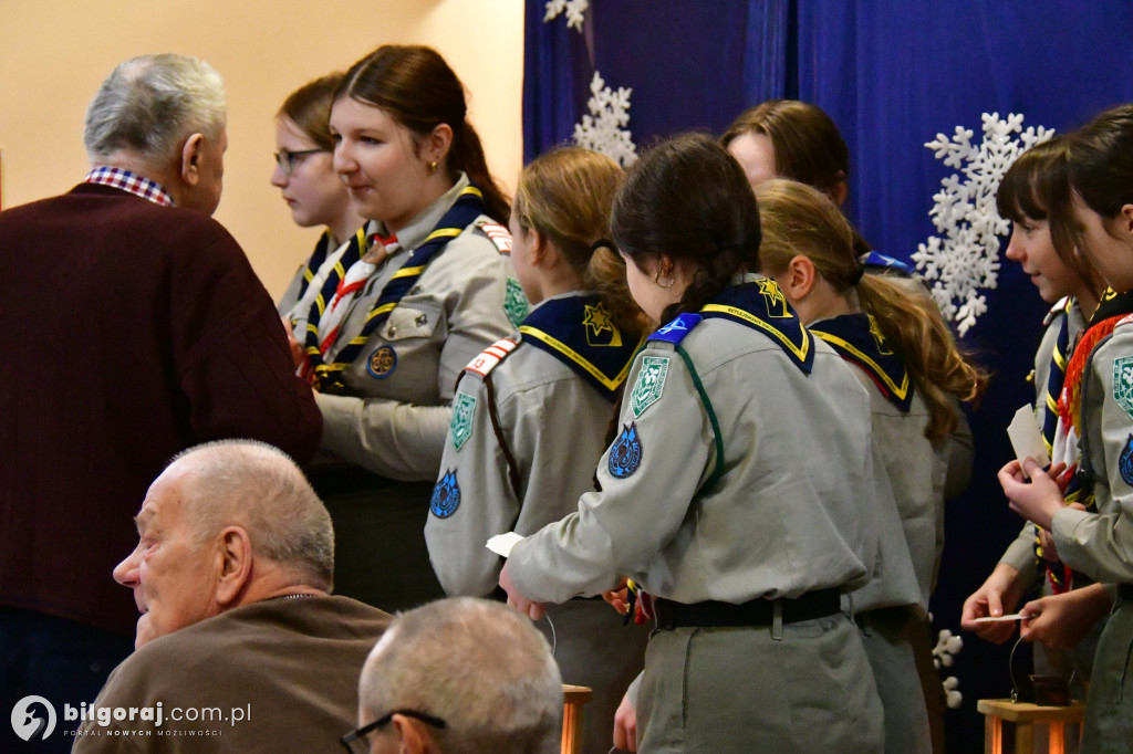 Jasełka, opłatek i modlitwa. Wyjątkowy wieczór wigilijny DPS dla Kombatantów
