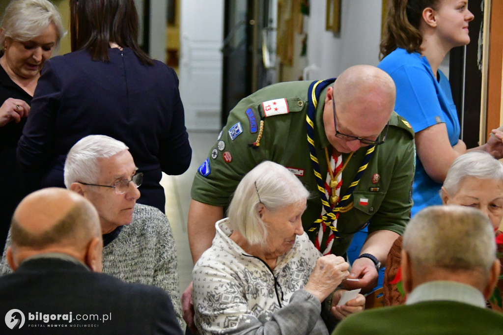 Jasełka, opłatek i modlitwa. Wyjątkowy wieczór wigilijny DPS dla Kombatantów