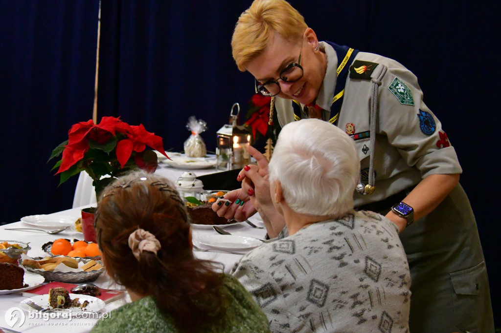 Jasełka, opłatek i modlitwa. Wyjątkowy wieczór wigilijny DPS dla Kombatantów