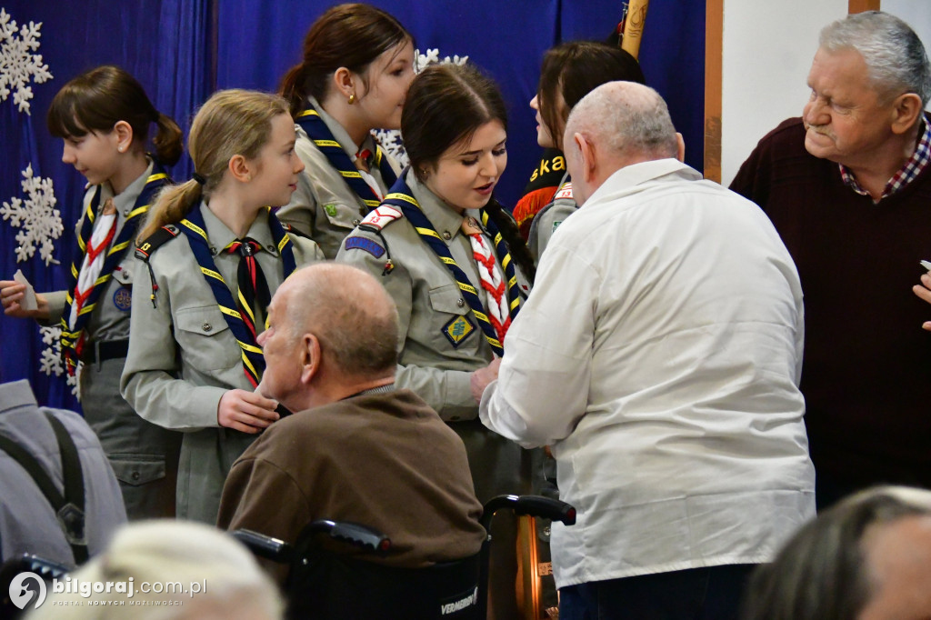 Jasełka, opłatek i modlitwa. Wyjątkowy wieczór wigilijny DPS dla Kombatantów