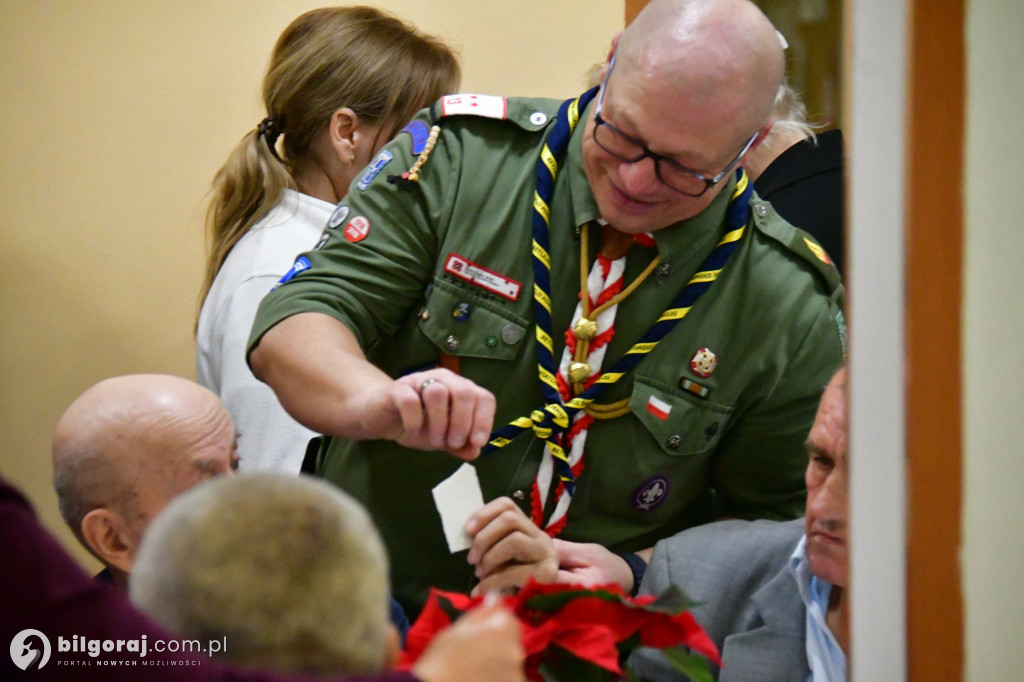 Jasełka, opłatek i modlitwa. Wyjątkowy wieczór wigilijny DPS dla Kombatantów