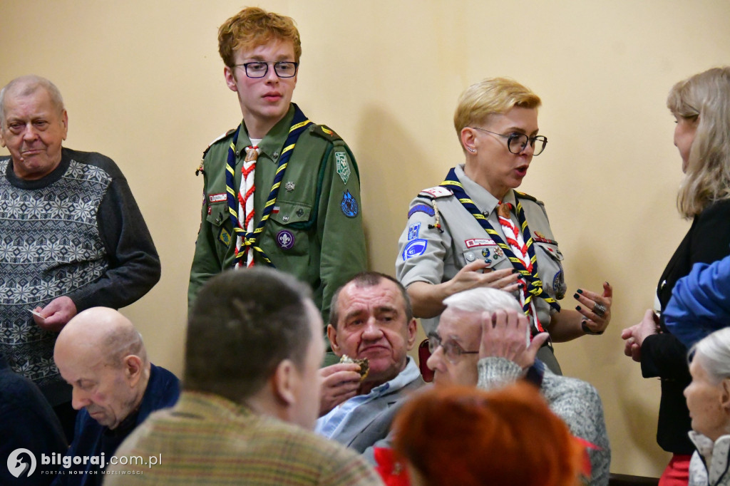 Jasełka, opłatek i modlitwa. Wyjątkowy wieczór wigilijny DPS dla Kombatantów