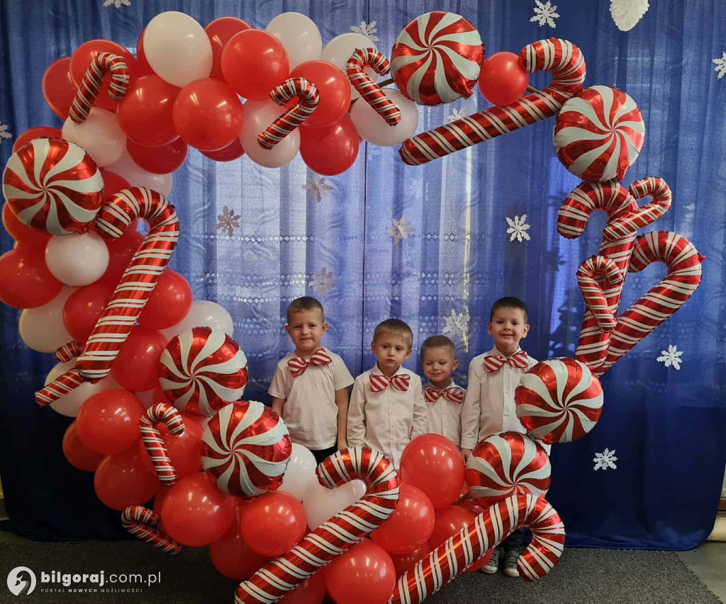 Świąteczny dzień w przedszkolu w Dereźni Solskiej - radość, kolędy i magia Bożego