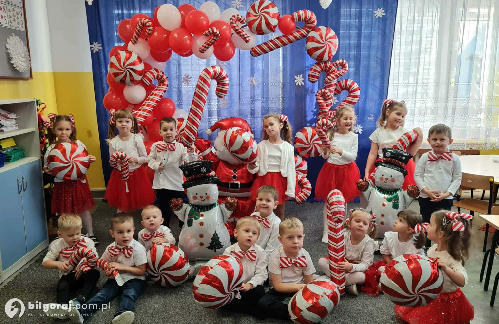 Świąteczny dzień w przedszkolu w Dereźni Solskiej - radość, kolędy i magia Bożego
