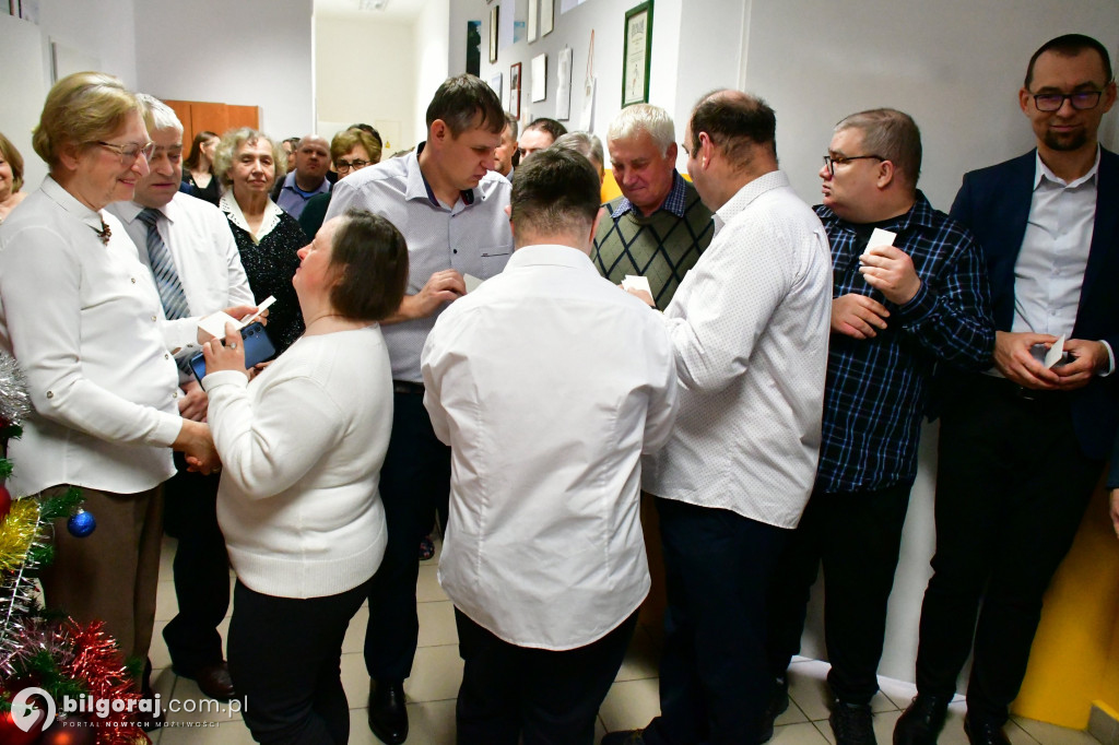 W duchu miłości i szacunku – wyjątkowa wigilia społeczności WTZ w Biszczy