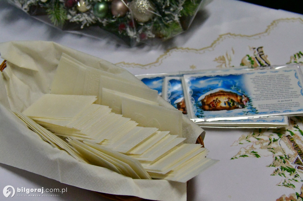 W duchu miłości i szacunku – wyjątkowa wigilia społeczności WTZ w Biszczy