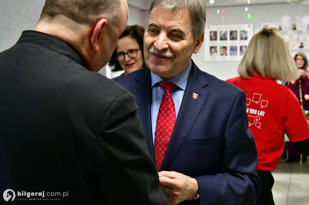 Wigilia otwarta dla każdego. Biłgorajski PCK zadbał, by każdy miał miejsce przy stole