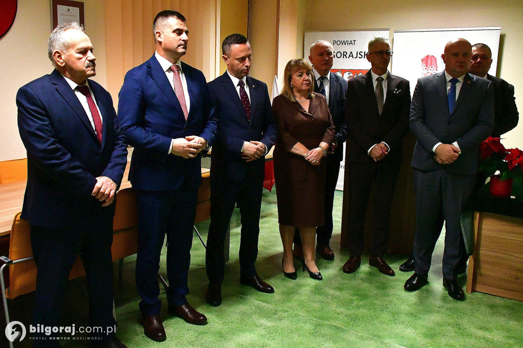 Doceniajmy obecność drugiego człowieka. Świąteczne spotkanie Rady Powiatu w Biłgoraju