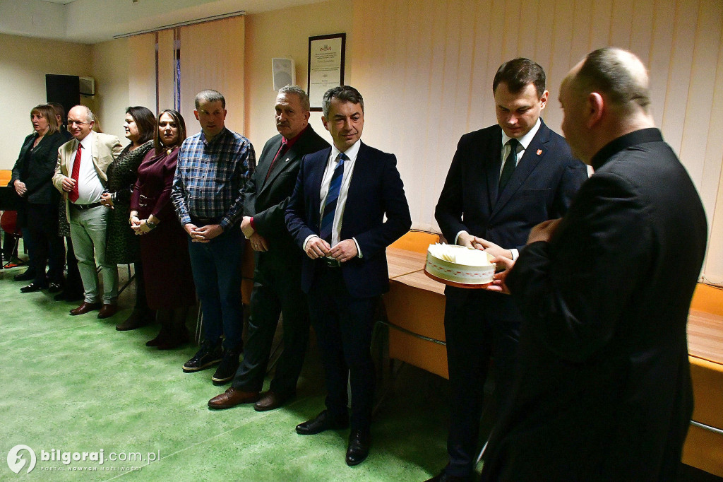 Doceniajmy obecność drugiego człowieka. Świąteczne spotkanie Rady Powiatu w Biłgoraju