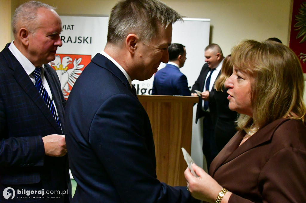 Doceniajmy obecność drugiego człowieka. Świąteczne spotkanie Rady Powiatu w Biłgoraju