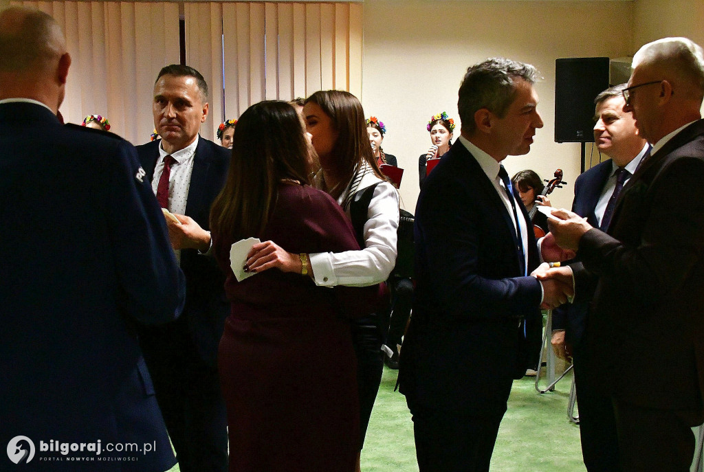 Doceniajmy obecność drugiego człowieka. Świąteczne spotkanie Rady Powiatu w Biłgoraju