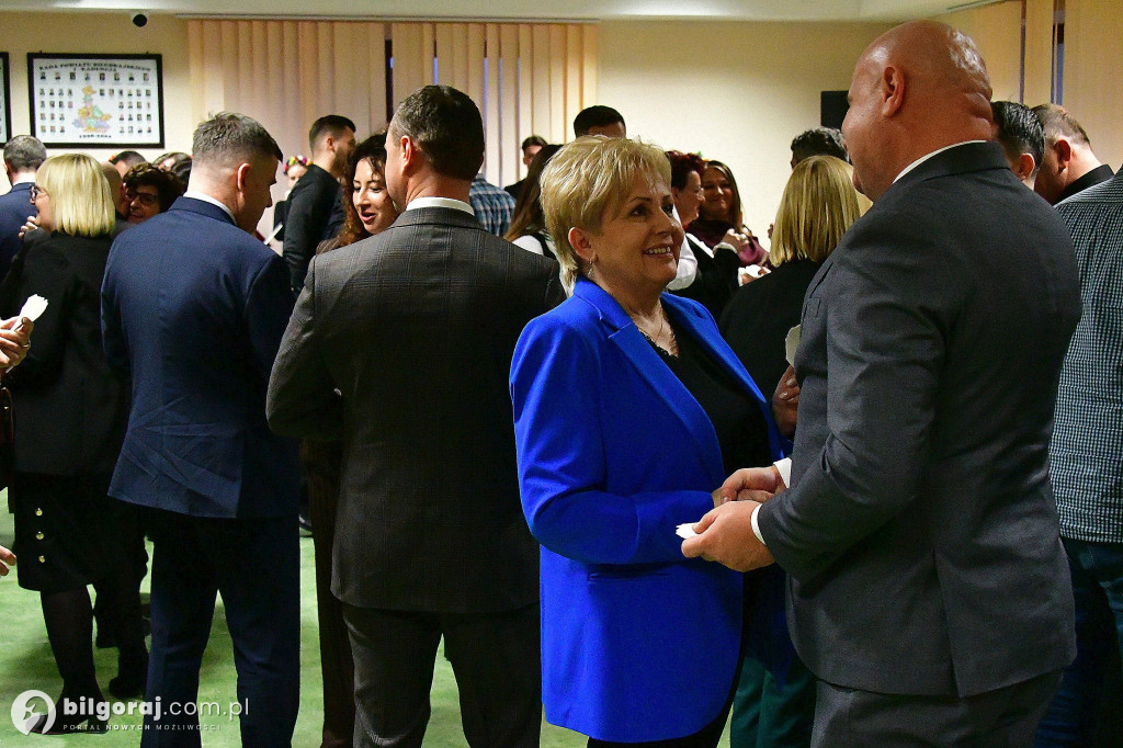 Doceniajmy obecność drugiego człowieka. Świąteczne spotkanie Rady Powiatu w Biłgoraju