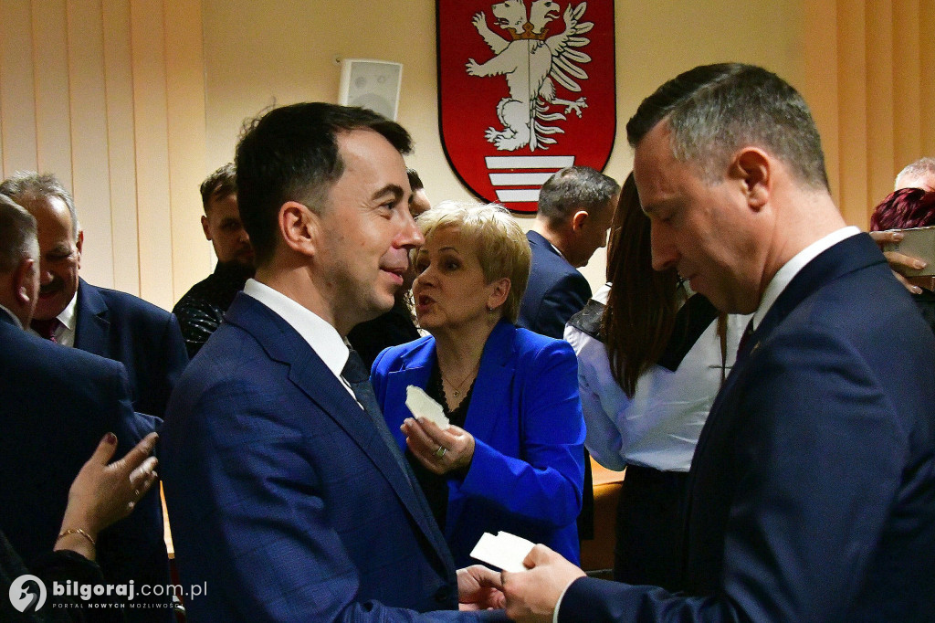 Doceniajmy obecność drugiego człowieka. Świąteczne spotkanie Rady Powiatu w Biłgoraju