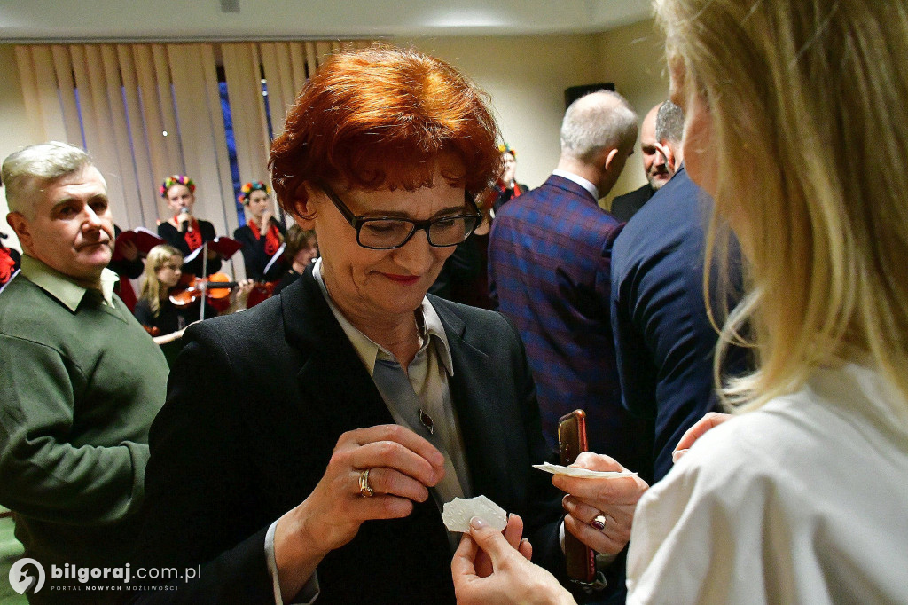 Doceniajmy obecność drugiego człowieka. Świąteczne spotkanie Rady Powiatu w Biłgoraju