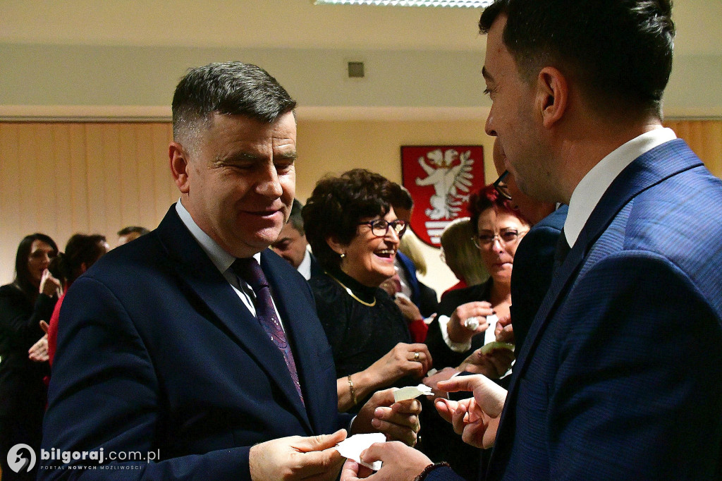 Doceniajmy obecność drugiego człowieka. Świąteczne spotkanie Rady Powiatu w Biłgoraju