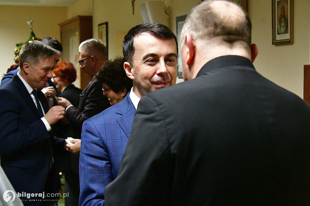 Doceniajmy obecność drugiego człowieka. Świąteczne spotkanie Rady Powiatu w Biłgoraju