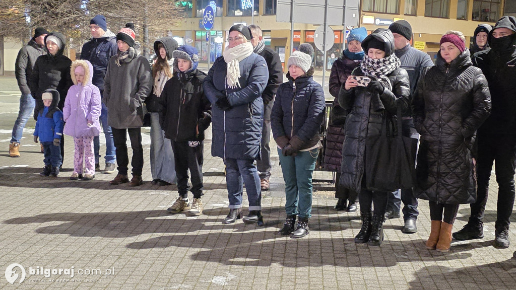 Strażackie kolędowanie w Tarnogrodzie. Młodzież z MDP zagrała dla mieszkańców
