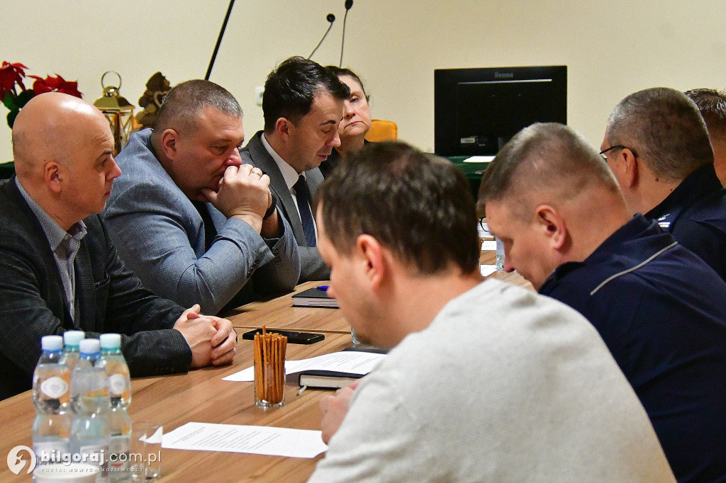 Bezpieczeństwo powiatu biłgorajskiego - posiedzenie Komisji Bezpieczeństwa i Porządku