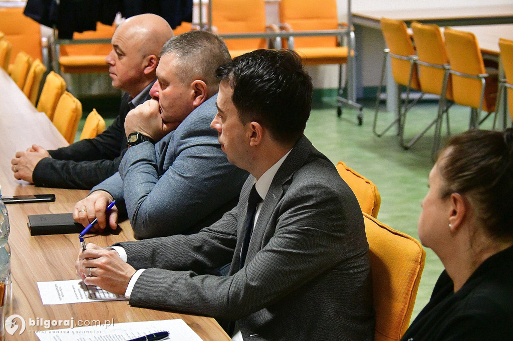 Bezpieczeństwo powiatu biłgorajskiego - posiedzenie Komisji Bezpieczeństwa i Porządku