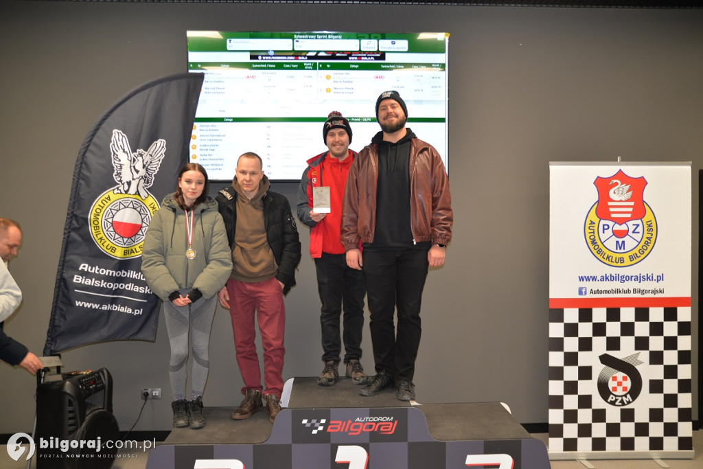 Sylwestrowy Sprint na biłgorajskim Autodromie