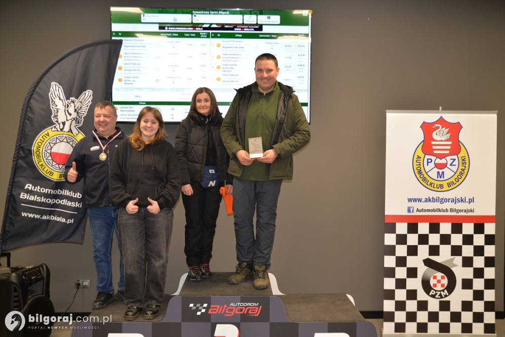 Sylwestrowy Sprint na biłgorajskim Autodromie