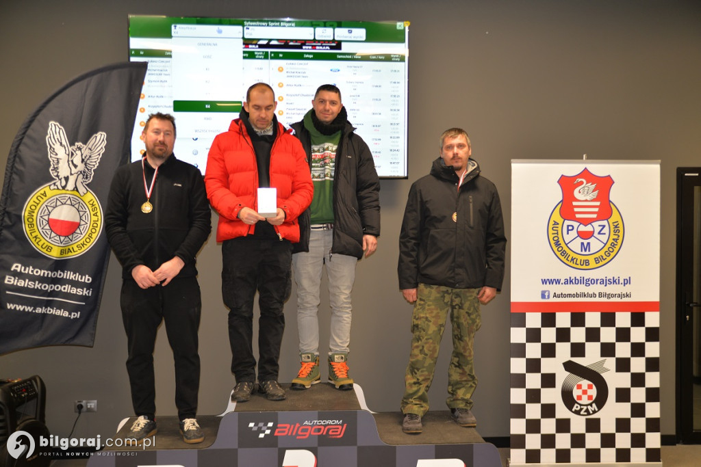 Sylwestrowy Sprint na biłgorajskim Autodromie