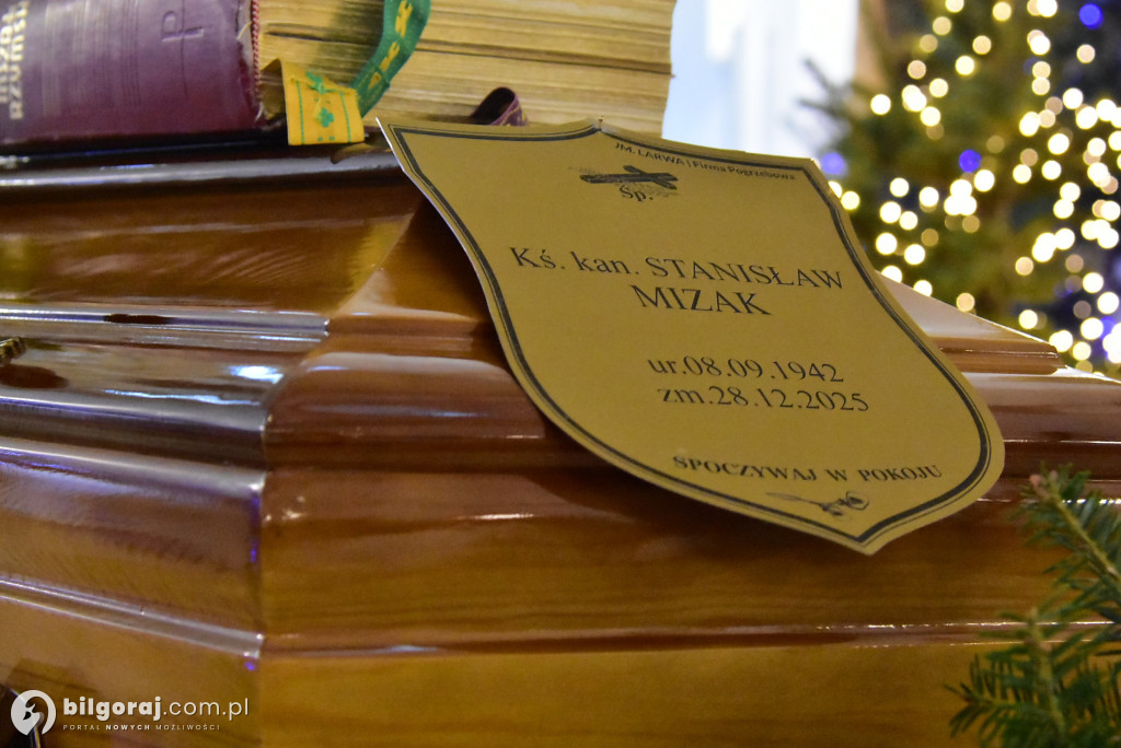 Pół wieku w służbie Bogu i ludziom. Pożegnanie śp. ks. Stanisława Mizaka