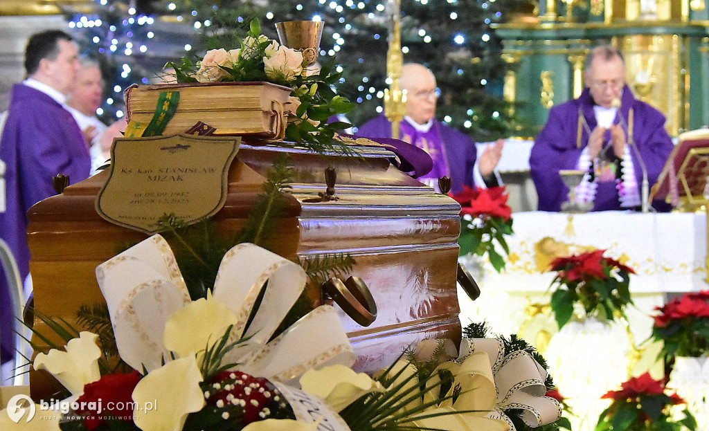 Pół wieku w służbie Bogu i ludziom. Pożegnanie śp. ks. Stanisława Mizaka