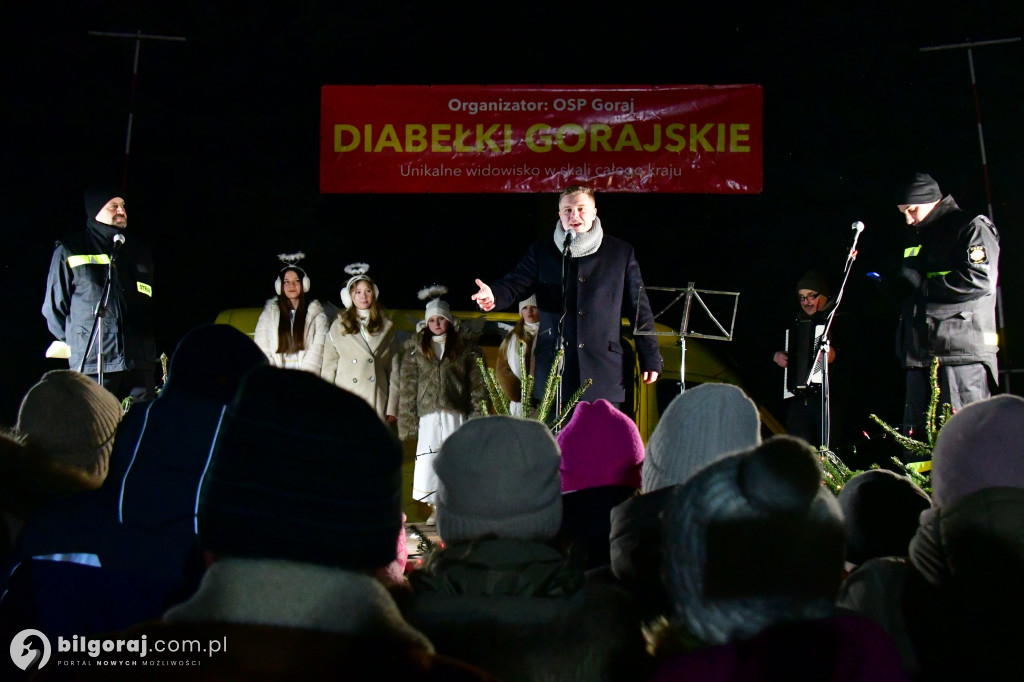 Śmierć, diabły i Wiarus. Niezwykły sylwester w Goraju przyciągnął tłumy (FOTO, VIDEO)