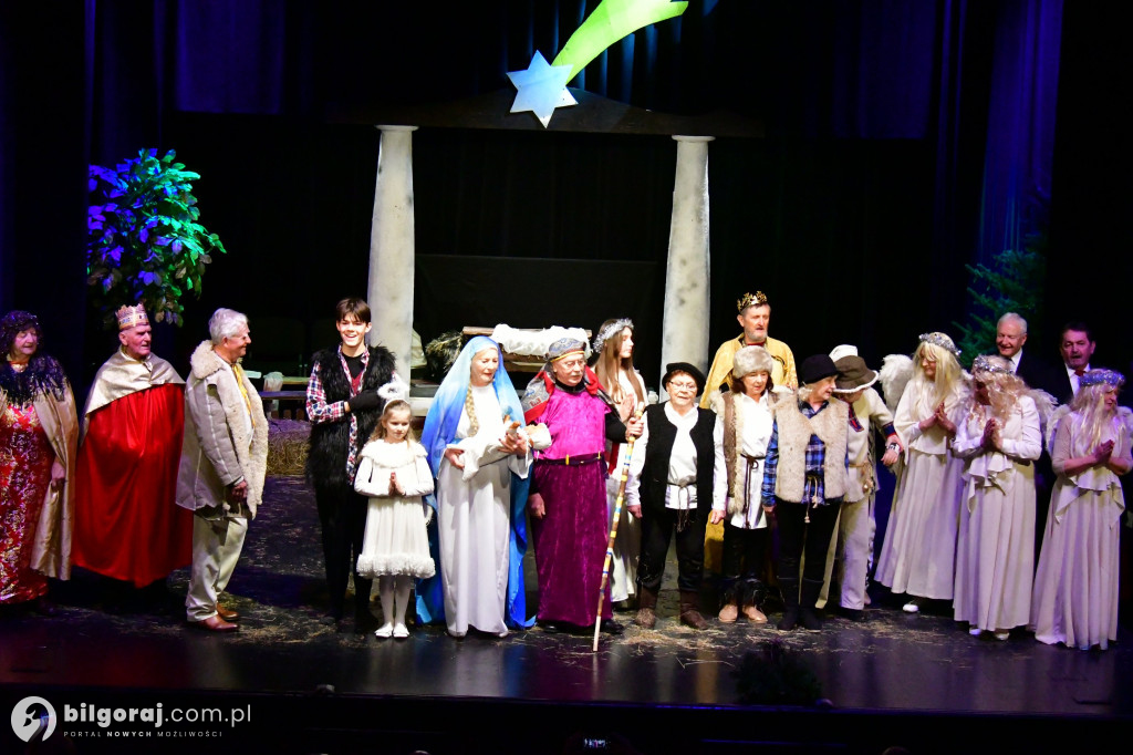 Biłgoraj. Jasełka i kolędy w wykonaniu seniorów