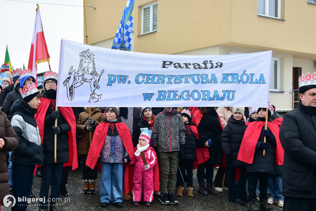 XII Orszak Trzech Króli w Biłgoraju: Manifestacja wiary, radości i wspólnoty
