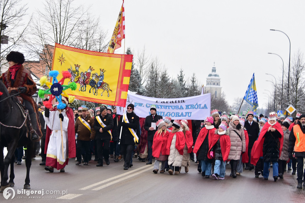 XII Orszak Trzech Króli w Biłgoraju: Manifestacja wiary, radości i wspólnoty