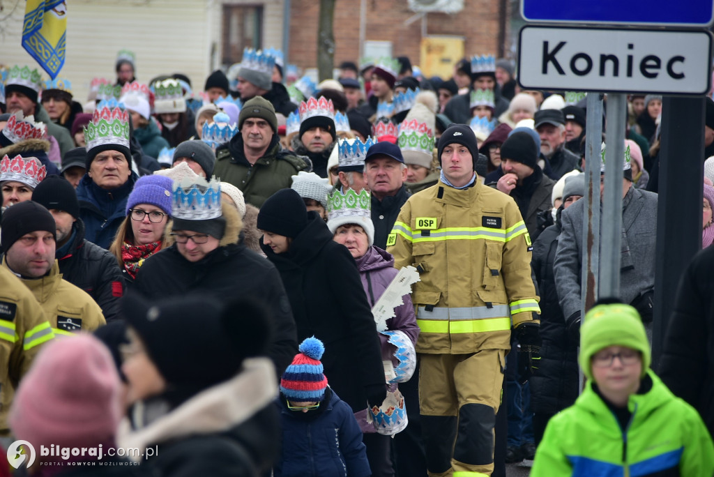 XII Orszak Trzech Króli w Biłgoraju: Manifestacja wiary, radości i wspólnoty