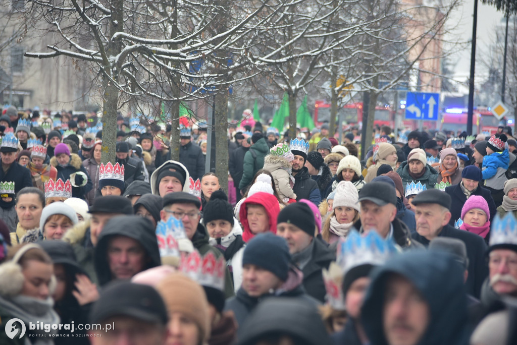 XII Orszak Trzech Króli w Biłgoraju: Manifestacja wiary, radości i wspólnoty