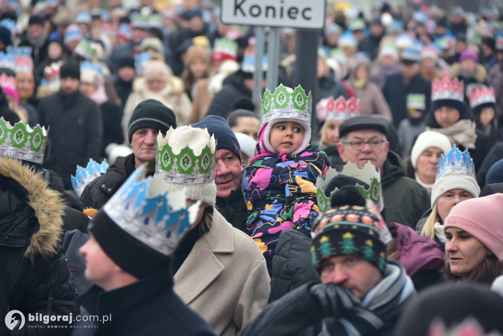 XII Orszak Trzech Króli w Biłgoraju: Manifestacja wiary, radości i wspólnoty