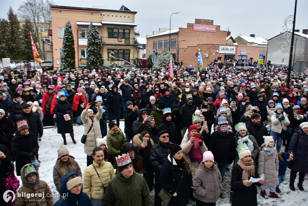 XII Orszak Trzech Króli w Biłgoraju: Manifestacja wiary, radości i wspólnoty