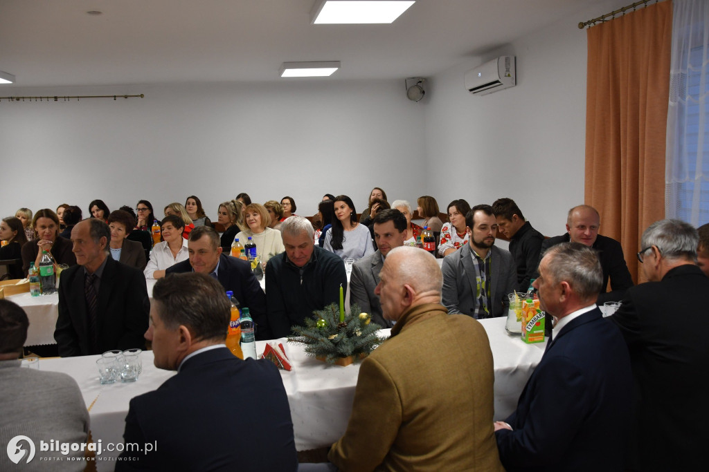 Spotkanie opłatkowe w gminie Tereszpol