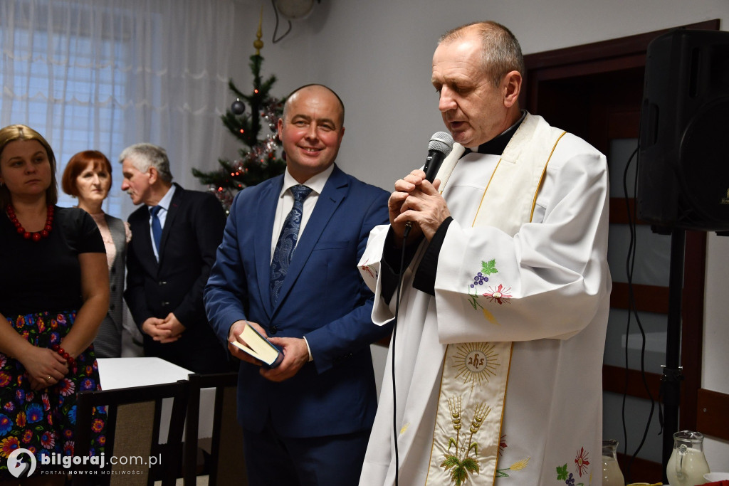 Spotkanie opłatkowe w gminie Tereszpol