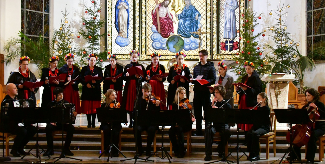 Koncert kolęd w kościele pw. Chrystusa Króla