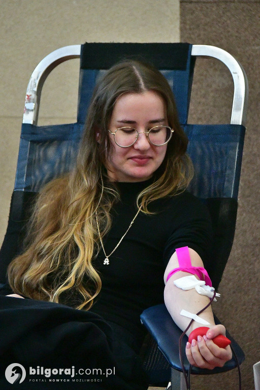 Relacja z terenowej akcji poboru krwi w RCEZ