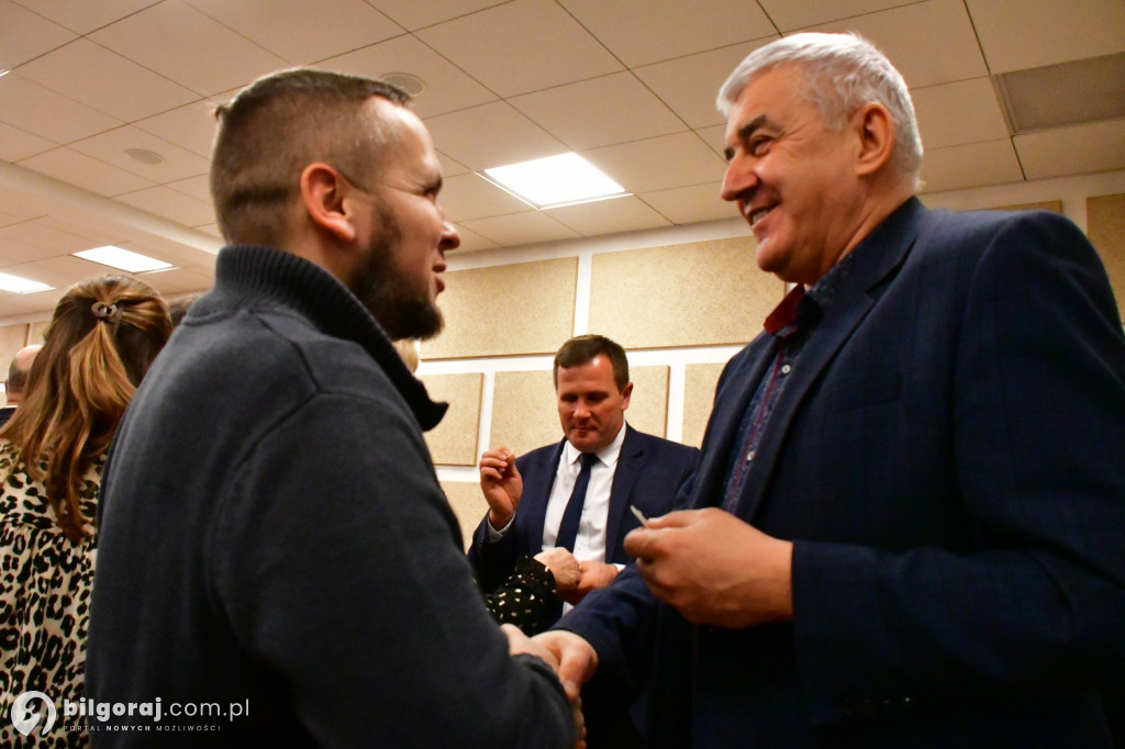 Gmina Biłgoraj jak wspólna łódź. Spotkanie opłatkowe w Urzędzie Gminy