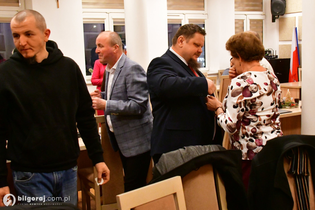 Gmina Biłgoraj jak wspólna łódź. Spotkanie opłatkowe w Urzędzie Gminy