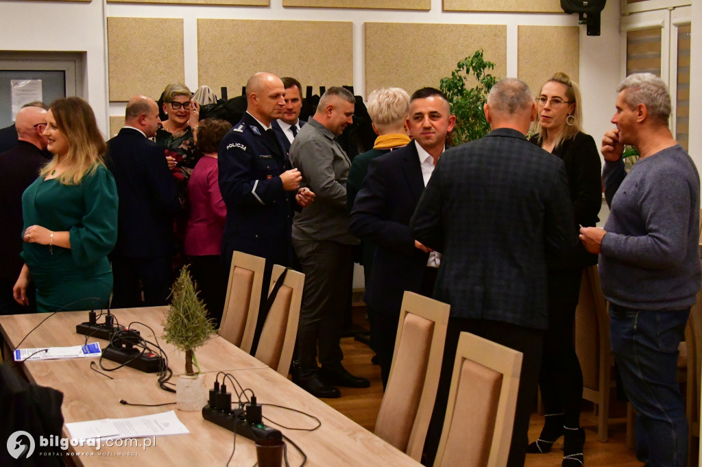 Gmina Biłgoraj jak wspólna łódź. Spotkanie opłatkowe w Urzędzie Gminy