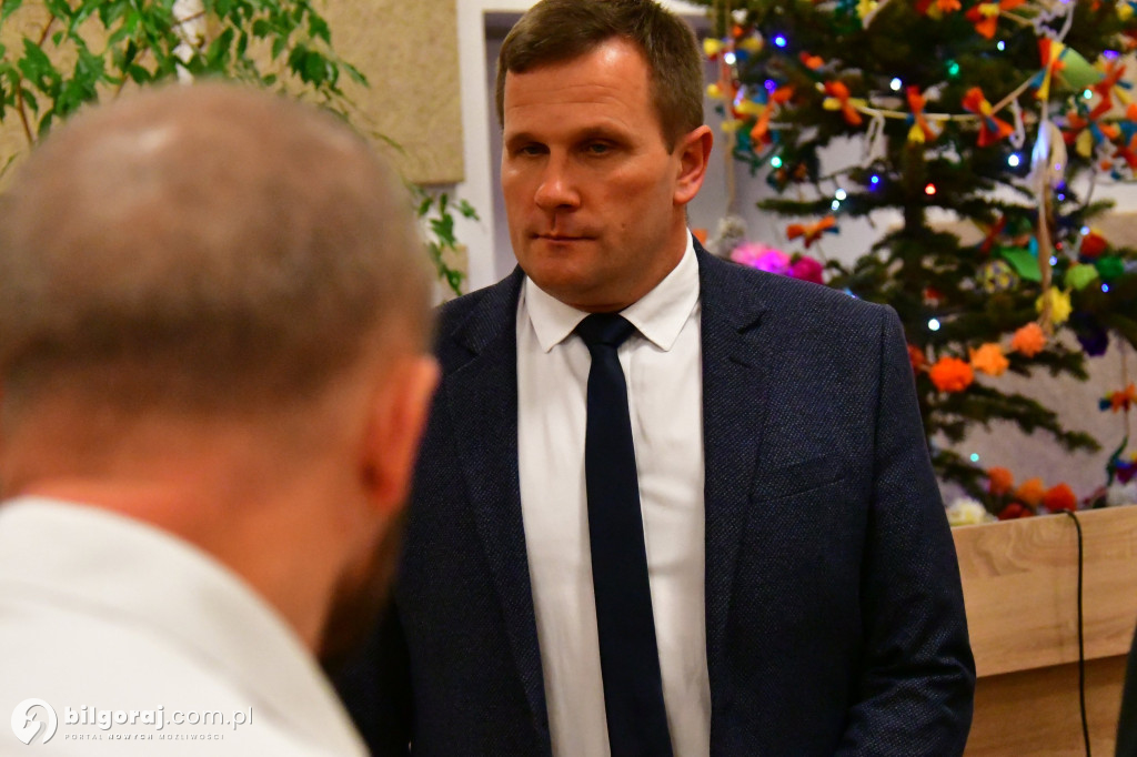 Gmina Biłgoraj jak wspólna łódź. Spotkanie opłatkowe w Urzędzie Gminy