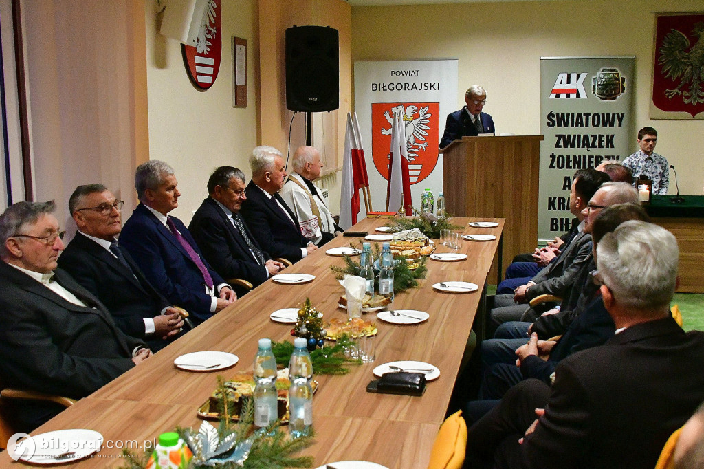 Świąteczne spotkanie biłgorajskiego ŚZŻAK